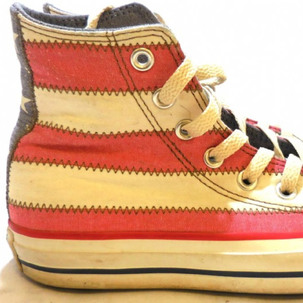 Converse All Star  American Flag Hi Top Sneakers